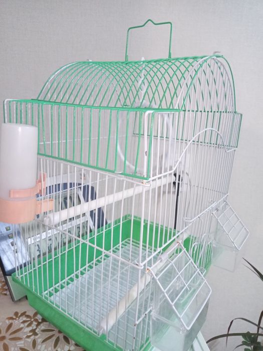 Продам клетку для папагая.                     ..
