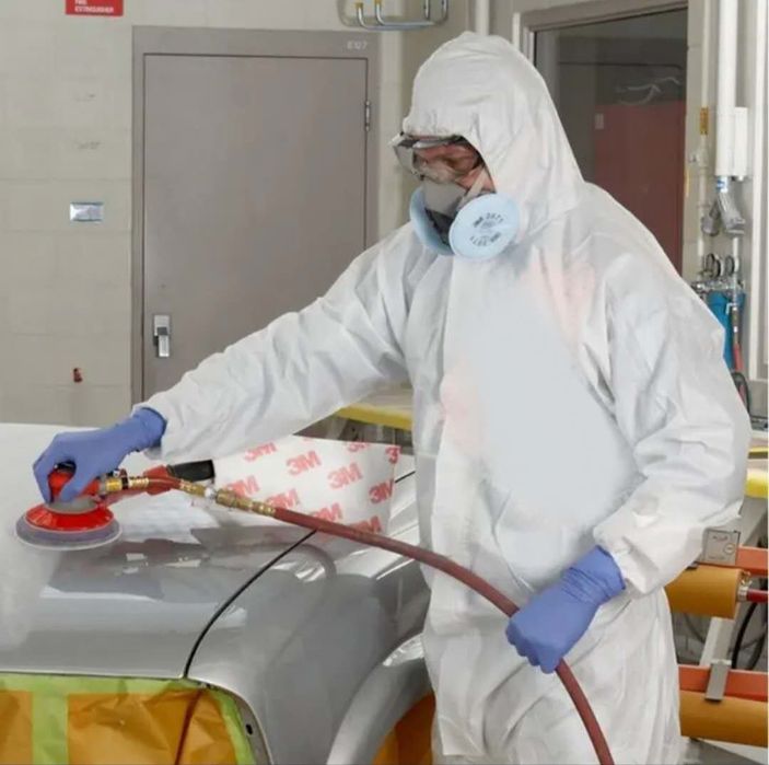 комбинезон защитный  - Размер L, XL, XXL, XXXL - Универсальная