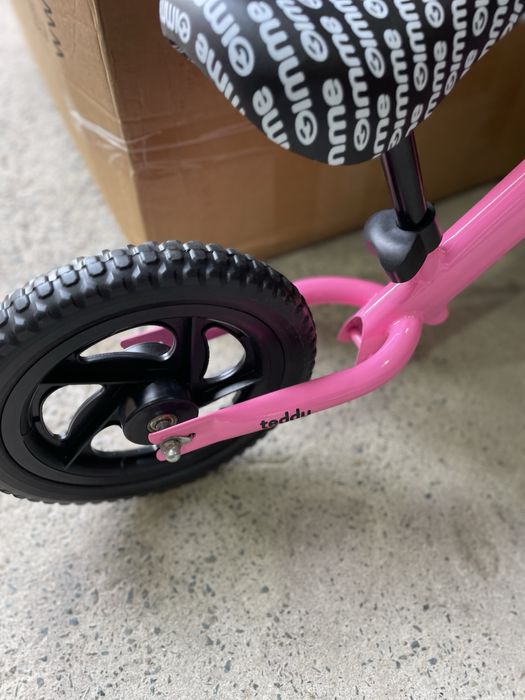 Bicicleta copii fara pedale Teddy 11 inch 3-6 ani inaltime 85-110 cm