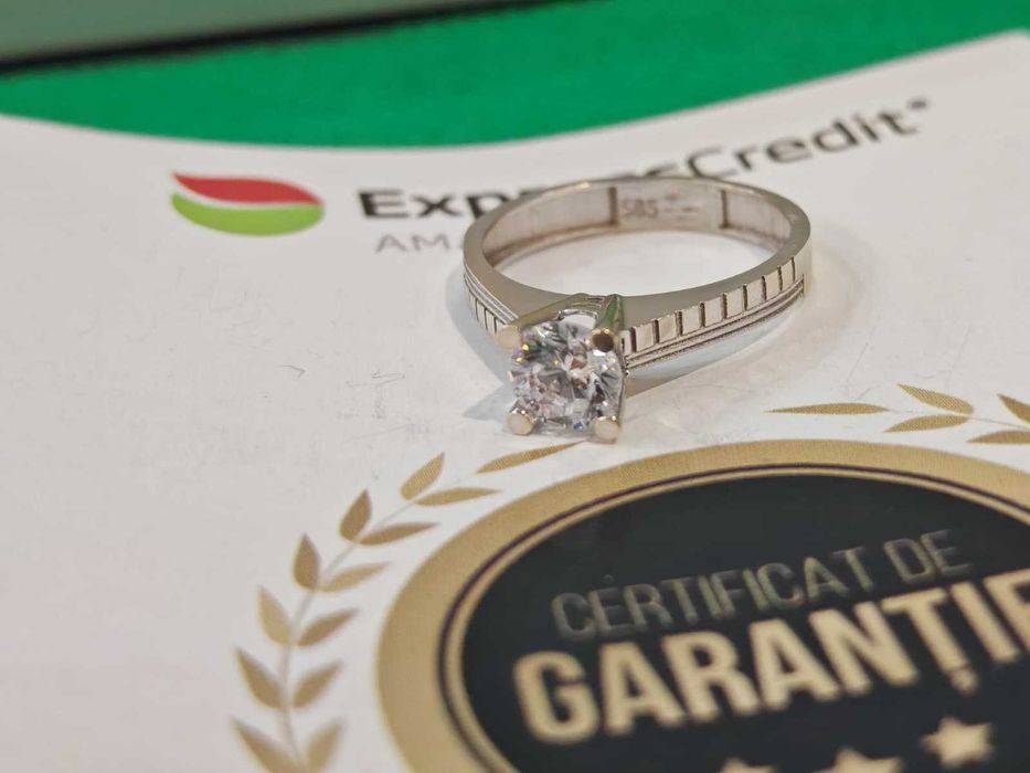 Inel aur 14K 2.29g (AG44 bc2 B:26270.3.32) Garantie 2 ani!