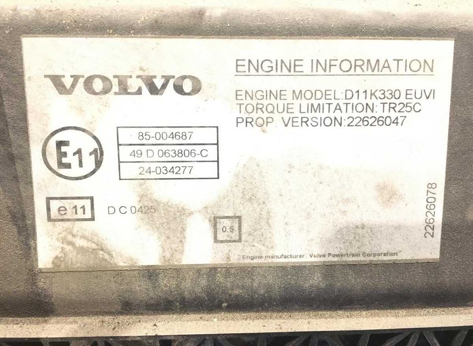 Motor complet Volvo FH6 - Piese de motor Volvo