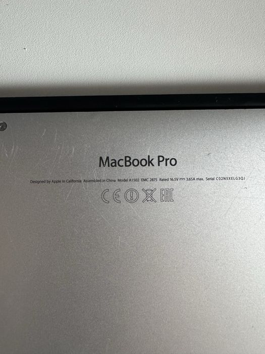 Macbook Pro 13’ 2014 в отличном состоянии 10-циклов