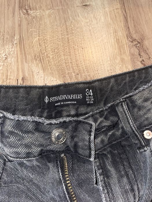 Къси дънкови панталони Stradivarius/Denim