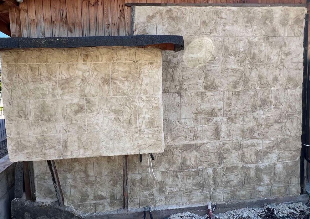 Щампован бетон за стена