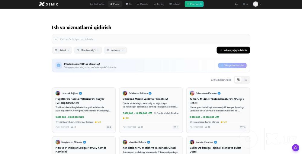 Xemix sayti sotiladi. xemix.online ‼