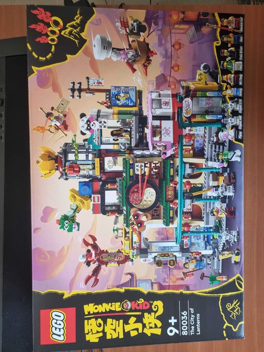 LEGO Monkie Kid City of Lanterns 80036 set rar, nou, original, sigilat