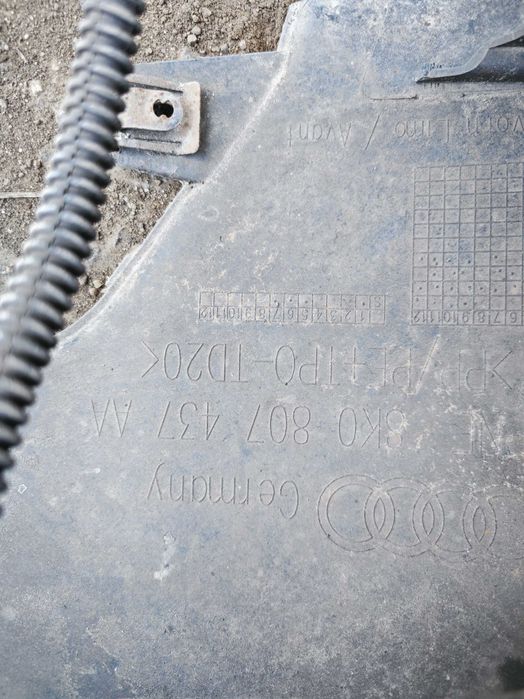 Оборудвана Предна броня Audi A4 Facelift B8.5 8K броня За Ауди А4