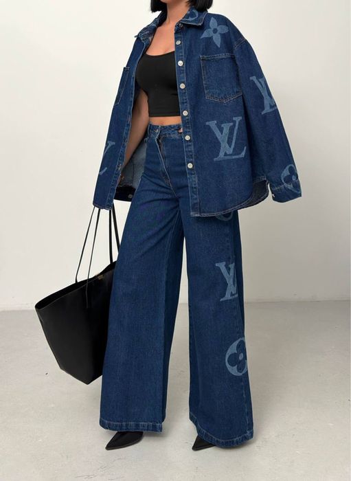 compleu de blugi dama louis vuitton