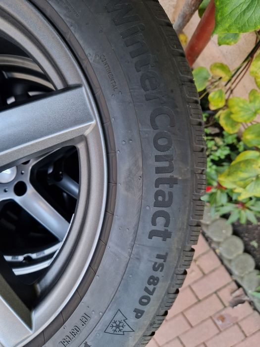 Roti aliaj AUDI A6 C8+ anvelope CONTINENTAL 225/60/17