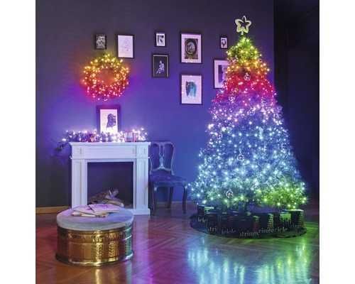 Instalatie de pom Craciun RGBW Twinkly Pro 400 Leduri - cea mai buna!