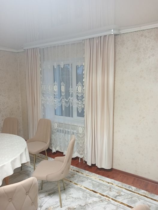 Продам чторы с тюлем на 2 окна новые