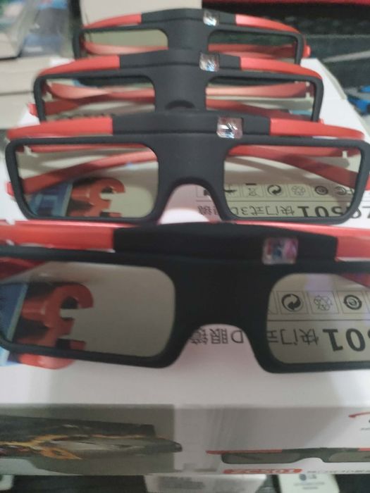 4buc ochelari 3d dlp activ ready optoma !pt videoproiectoare optoma