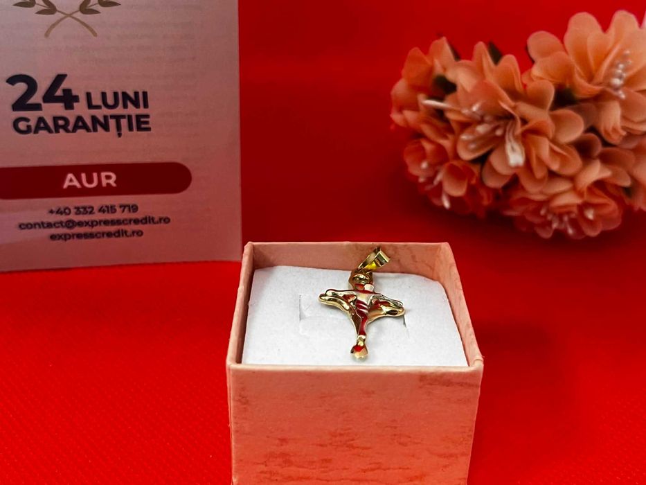Pandantiv Aur 14k 2.19g (AG16 Moldova b32329.3)-Garantie 2 ani!