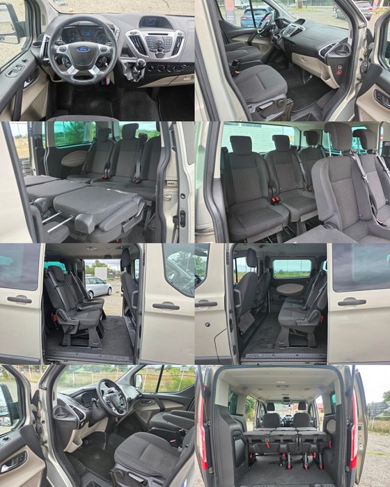 Ford tourneo custom 8 locuri 2.2 diesel rate A/C fata spate