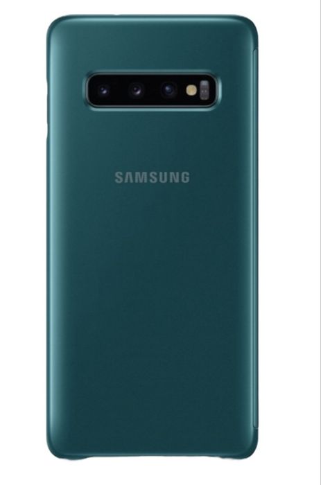 Чехол Samsung для Samsung Galaxy S10+ темно-зеленый