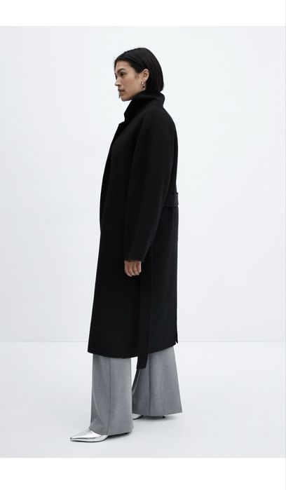 Вълнено палто Mango