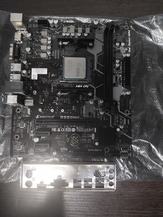 Biostar B550+Ryzen 7 2700X