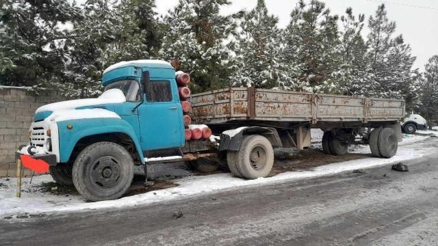 Zil 130  shalanda 8 metr