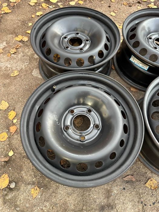 4бр. железни джанти 15", 5х114.3, 66.1 - Renault