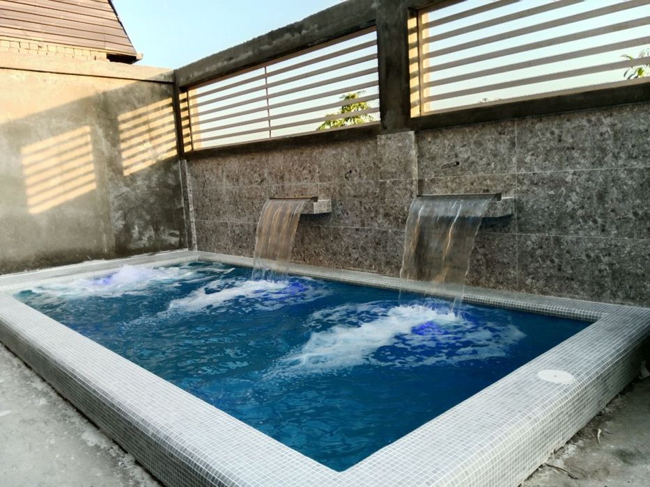 Бассейн под ключ. Basseyn pod klyuch. Майолика. mayolika. Фильтр насос