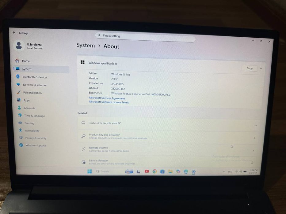 Arzon narxda Lenovo noutbuk sotiladi