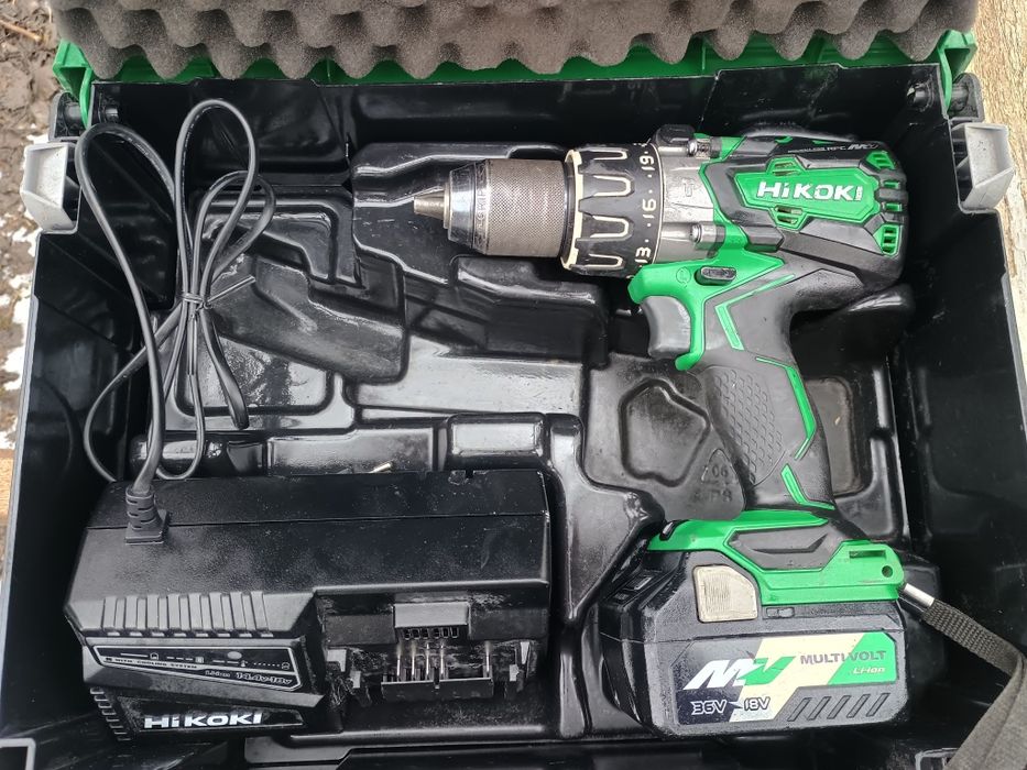 Filetanta hikoki dv36da , baterie 5 ah,cutie,incarcator