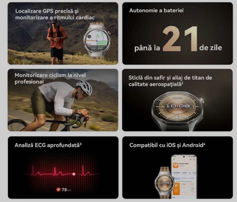 Huawei Watch GT 6 Pro, 46MM