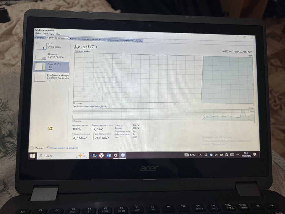 Acer aspire 1T HDD 12GB RAM