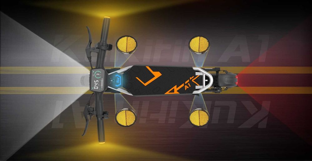 Sigilata NOUA ‼️Kukirin A1 - 2025 ‼️800W, 50Km/h, Contact cu Cheie