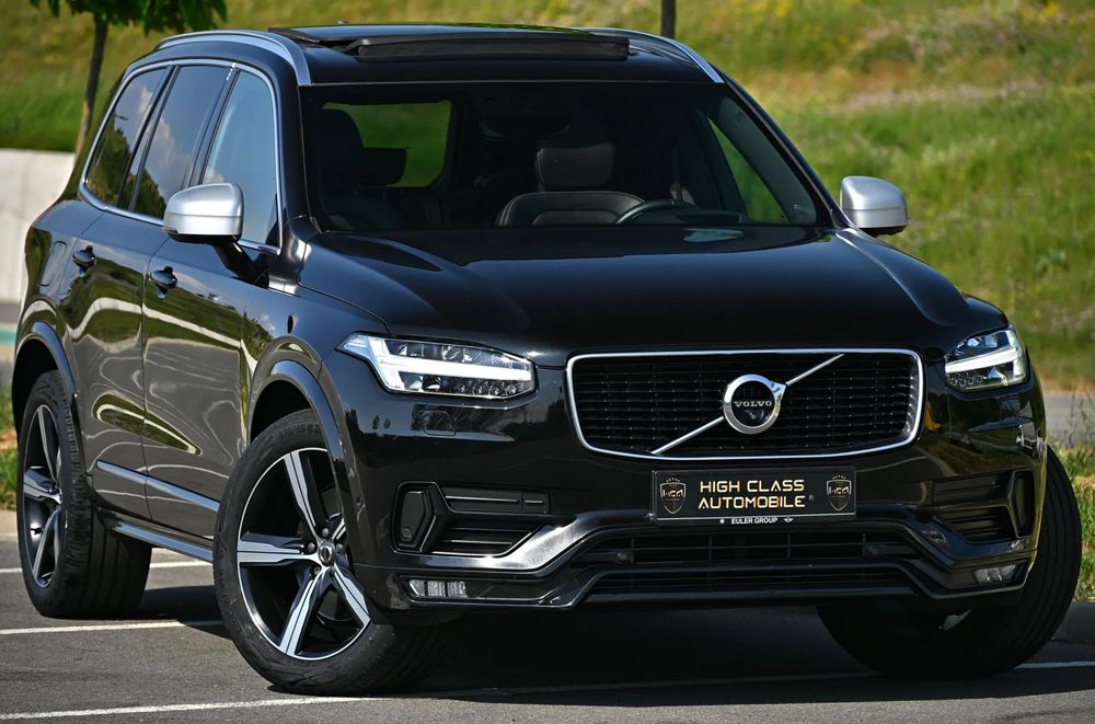 Volvo XC 90 R-design-Camera360-HUD-Panoramic-Clima4zone-Distronic-Keyless-Harman/K