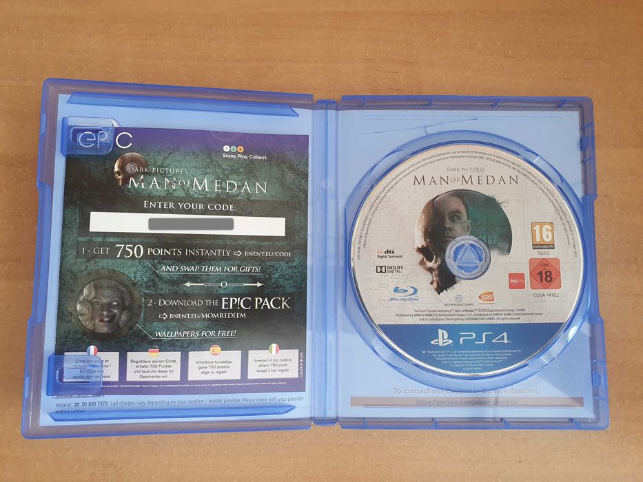 The Dark Pictures Anthology: Man of Medan (PS4/PS5)