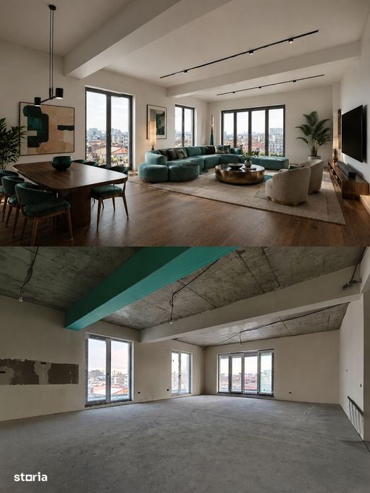 Penthouse de lux 246 mp | 4 cam | Crangasi | vedere lacul Morii