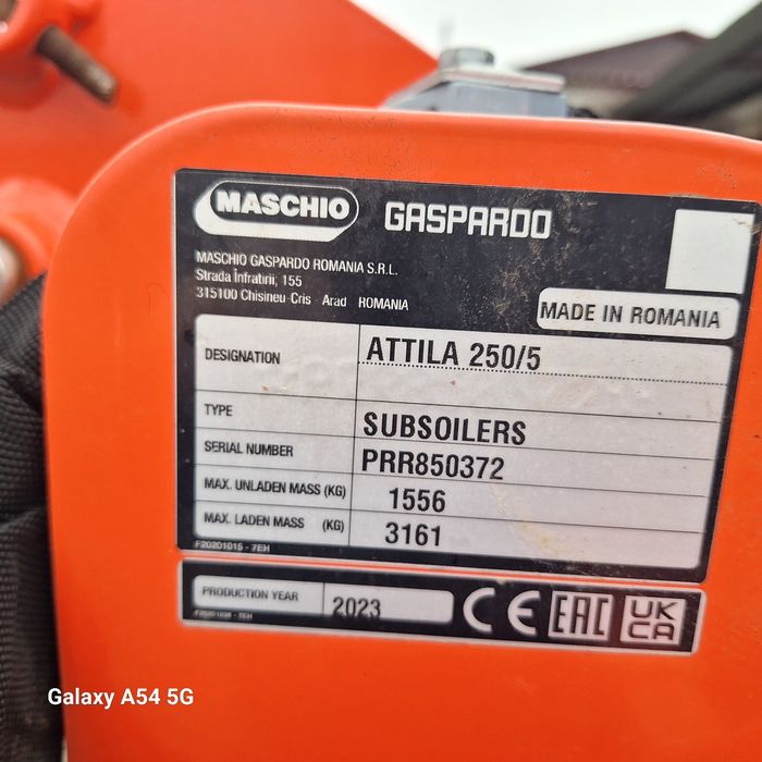 Scarificator Maschio Gaspardo Attila