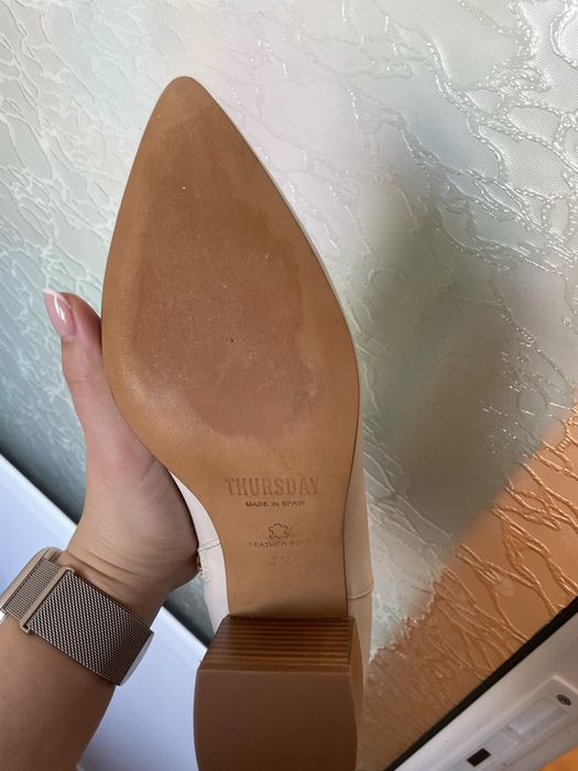 Нови боти екрю 38 естествена кожа