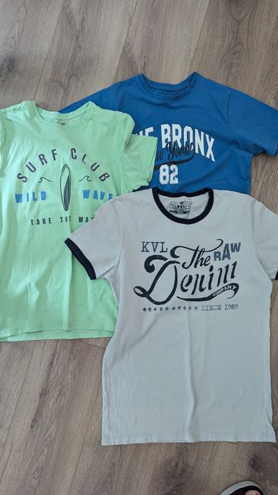 Тениски KVL, Primark®  3бр. 164-170 см.