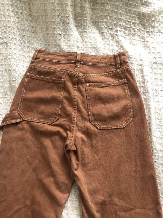 Shein дънки с висока талия и широк крачол