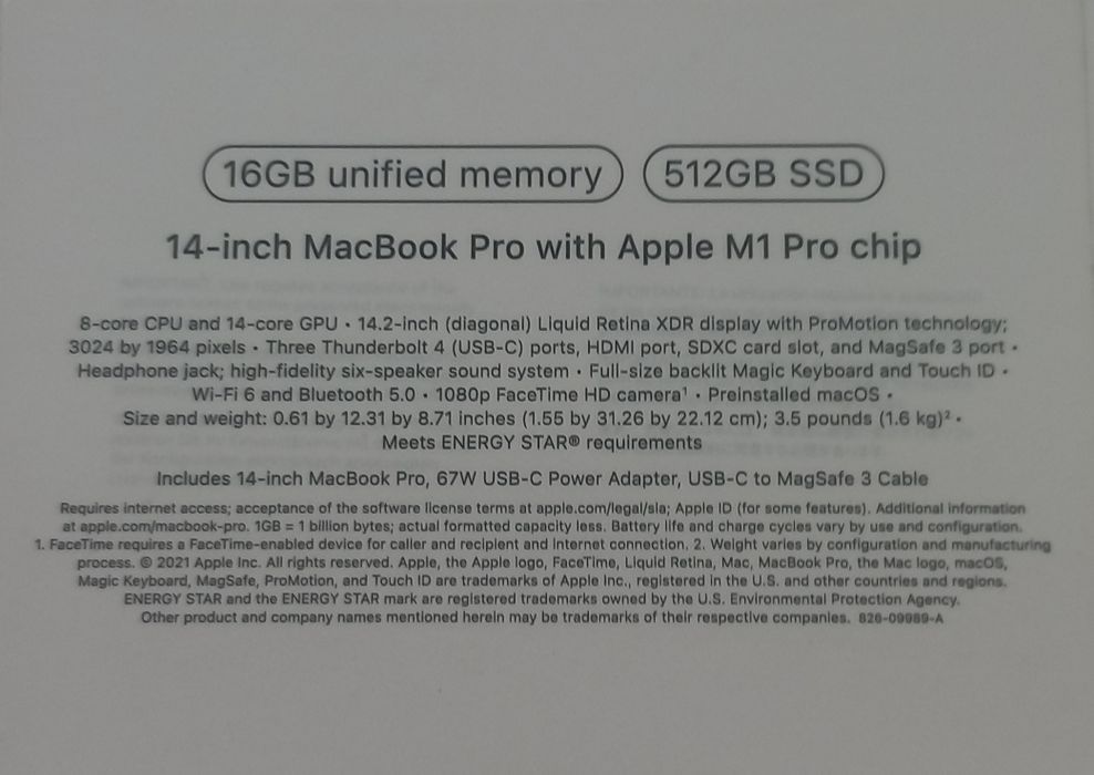 MacBook Pro 14 (новый)