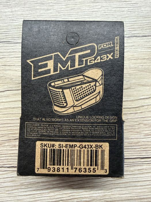 НОВА! Капачка за пълнител +2 на Глок / Glock 43X