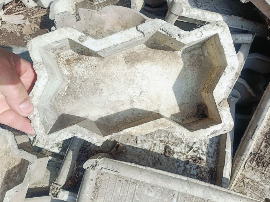 Форма брусчатки калып