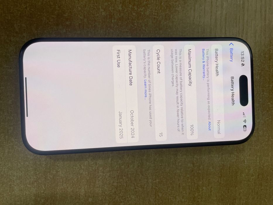 Iphone 16 Pro 256GB 100% с гаранция