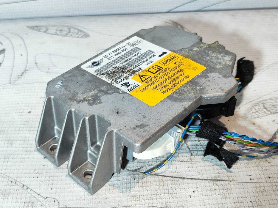Modul electronic airbag Mini Cooper R56 2.0 Diesel Cod: 65.77 9808714-01 2011 / [2005-2014] (5F3)