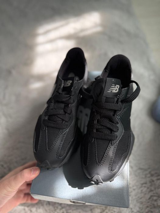 New Balance 327 unisex full black mărimea 36 noi originali