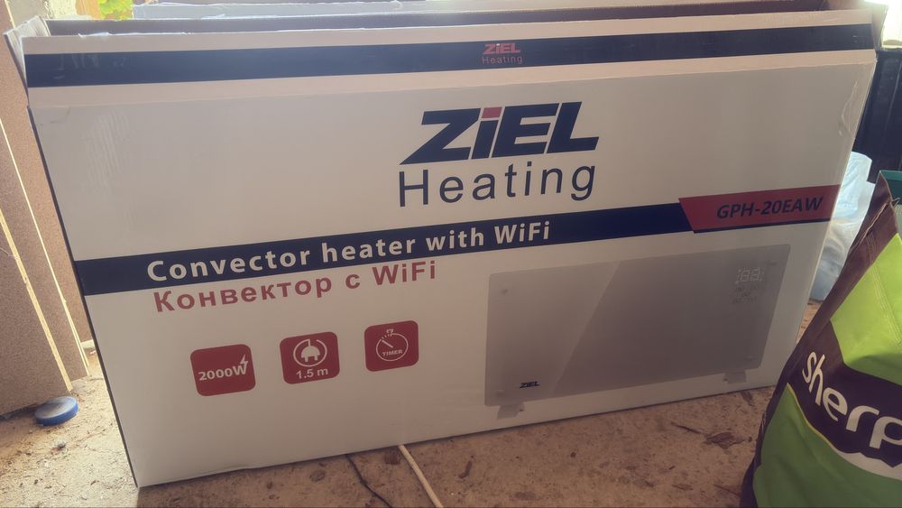 2 бр. Чисто нови конвектори Ziel