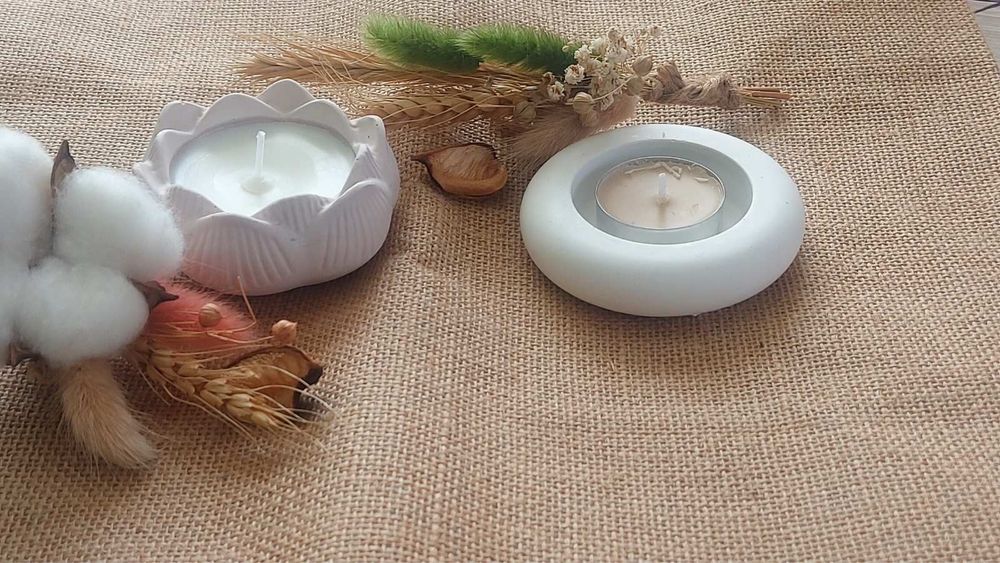 Декорация за дома | съдове и свещници