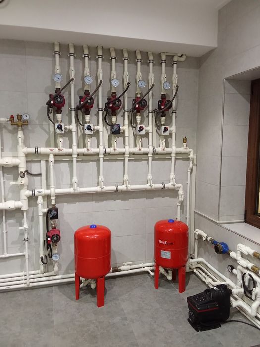 Теплый пол.Весь спектр сантехнических услуг.