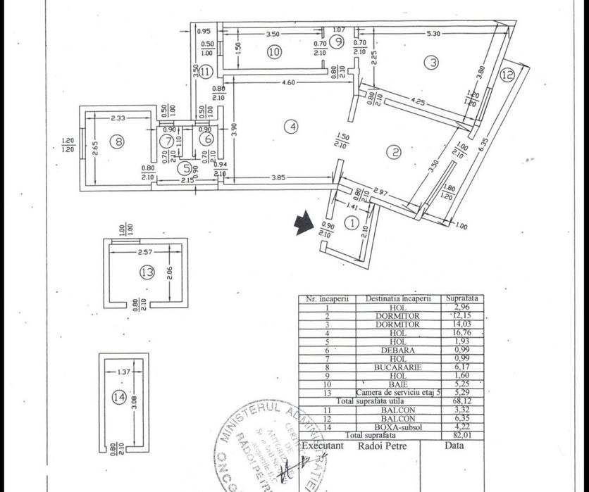 Apartament 3 camere-Amzei, Mendeleev-Ultracentral