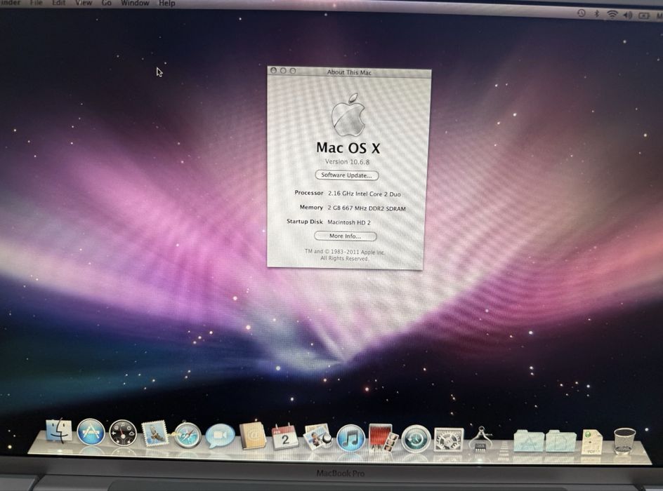 MacBook Pro 15” 2008