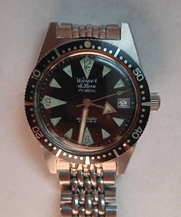Ceas Automat Warner de luxe incabloc 25 Rubine
