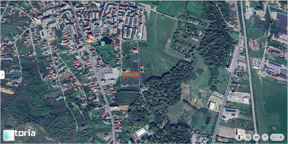 Teren intravilan 2800 mp – ideal pentru casă, duplexuri sau bloc P+2E