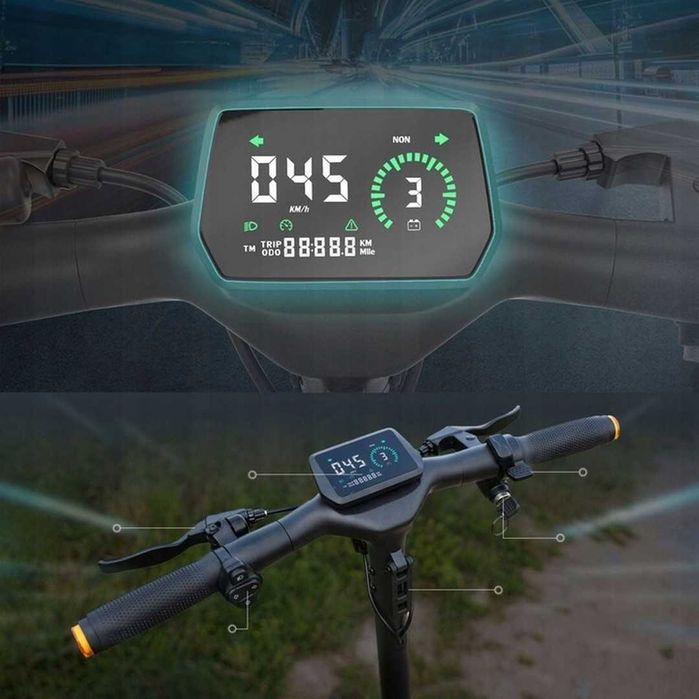 Sigilata NOUA ‼️Kukirin A1 - 2026 ‼️800W, 50Km/h, Contact cu Cheie, Roti 10 inch